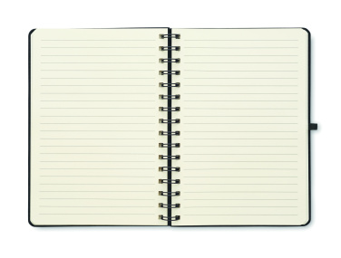 Logotrade promotional product picture of: A5 notebook with phone holder